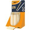 Bic Espositore da banco 40 penne a sfera Bic Cristal fusto oro e argento - inchiostro blu e nero - 9213381