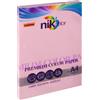 nikoffice Carta colorata colori pastello formato A4 Nikoffice 5 colori assortiti pastello 160 g - 125 ff - 23NIK094/160