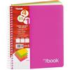 nikoffice Quaderno Maxi spiralato con fori e copertina 4 in 1 Nikoffice A4 - 100 ff - 80 g 1R - 30NIK083