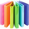 nikoffice Raccoglitore 4 anelli Nikoffice in colori assortiti diametro 16 - fluo - 01NIK381/A