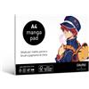 Favini Blocco collato Favini Manga Pad 140 g - 30 fogli formato A4 A4200C4