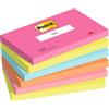 Post-it® Foglietti Post-it® Popmistic - conf. 6 blocchetti da 100 ff - 76x127 mm - 655-pop