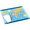 Arda Sottomano scrivania Arda World Map 53,5x40,5 cm 0302TRAGEO1