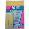 Blasetti Busta Blasetti a sacco avana con soffietto e strip - conf. 10 pz - 230x330 mm - 579
