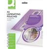 Q-Connect Pouches per plastificatrici Q-Connect 153x216 mm finitura lucida - 125 µm A5 - conf. 25 pz - KF04112