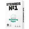 steinbeis Carta per fotocopie riciclata Steinbeis n° 1 formato A3 80 g/m² risma da 500 fogli 80 g - CLASSIC1A3