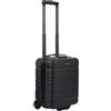 R.Leone Valigia Trolley Bagaglio a Mano 40x30x20cm Wizzair Vueling 2 Ruota in ABS 915 (915 40X30X20cm 2Ruota, Nero)