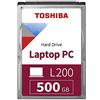 Toshiba L200 500 GB 2.5 7 mm SATA HDD Bulk