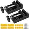 Vegena 2 mini morse da tavolo, 57 mm, morsa per trapano, morsa a macchina, morsa parallela da tavolo per gioielli, artigianato in noce, fai da te