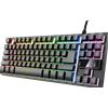 Trust GXT 833 Thado TKL tastiera USB QWERTY Italiano Nero