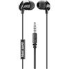 CELLULARLINE - Auricolari con filo black. Jack 3.5 - AUINEARMSK
