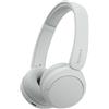 Sony Cuffie Bluetooth wireless WH-CH520 - Durata della batteria fino a 50 ore con ricarica rapida, stile on-ear - Bianco
