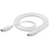Cellularline USB-C to USB-C DATA CABLE Cavo USB-C-USB-C per ricarica e sincronizzazione dati Bianco