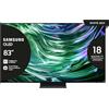 Samsung OLED TV 83" QE83S90DAEXZT, OLED HDR+, Upscaling AI 4K, Dolby Atmos, Black 2024