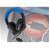 Xtreme 90476 Cuffia Headset 2.0 Blu con Microfono per PS4 Connettore 3.5 mm Regolatore volume
