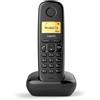 GIGASET Siemens Gigaset A170 Telefono analogico-DECT Nero Identificatore di chiamata