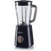 Ariete 576 Frullatore Breakfast, 500W, 4 lame in acciaio inox, 2 velocita + Funzione Pulse, Capacita 1,5 L, Piedini antiscivolo, Coperchio superiore,
