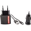 Phonix TYPC2KIT Interno Nero caricabatterie per cellulari e PDA