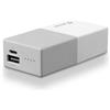 Cellularline Powerbank #Stylecolor 5000 - Universale Caricabatterie portatile USB super colorato Bianco
