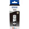 EPSON - 104 FLACONE DI INCHIOSTRO ECOTANK T00P1 NERO, Compatibile con Epson EcoTank ET-2710, 2711, ET-4700