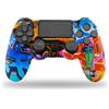 Xtreme 90407B Copertura di silicone antiscivolo per controller PLAYS4. Protegge dagli urti e graffi