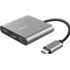 Trust Dalyx USB 3.2 Gen 1 3.1 Gen 1 Type-C 5 Mbit-s Alluminio, Nero