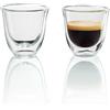 DE LONGHI DeLonghi bicchiere da caffe Trasparente 2 pz