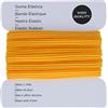 INNSPIRO Gomma elastica giallo Polenta 5. 3 mm. 3 m, per cucito e artigianato