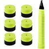 MEGAVOW 6 Pezzi Grip Racchetta Padel, Grip Racchetta Tennis, Nastro Racchetta Tennis Antiscivolo, Grip Racchetta Badminton Overgrip Padel per Racchetta da Tennis Badminton Squash