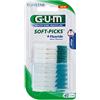 Gum Soft Picks - Set di 2 spazzolini da denti, 40 pezzi