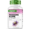 vit4ever Estratto di Passiflora - 365 Capsule - Alto dosaggio | Premium: 1100 mg di estratto 10:1 (equivalenti a 11000 mg di passiflora) al giorno - Senza additivi inutili - Vegano