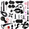 Riiriou Bondage Set SM Restrizioni Sessuali Erotici 35 Pezzi Giocattoli Sessuali In Pelle Fetish Gioco Pazzo SM Con Manette E Plug Anale Grosso Set Perfetto Giocattoli Erotici Sessuali Per Coppie