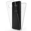 NALIA Custodia Integrale compatibile con Samsung Galaxy S8, Fronte & Retro Cover Protettiva con Vetro Temperato, Sottile Grip Bumper Case Telefono Cellulare Protezione, Colore:Trasparente
