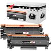 vidoelettronica Toner TN2420 Compatibile Cartuccia di Sostituzione per Toner Brother MFC L2710DW L2710DN MFC-L2710DW MFC-L2710DN MFC-L2750DW HL-L2350DW DCP-L2510D DCP-L2530DW TN 2420 TN-2420 TN2410 Nero (1)