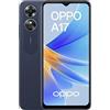 Oppo A17 - Smartphone 4G, 4 GB Ram e 64 GB, doppio sensore fotografico da 50 MP, 5 MP frontale, schermo LCD da 16,7 cm, 60 Hz, batteria da 5000 mAh, nero