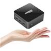 Kinhank Mini PC, 12th Intel N100 (3,4GHz), 16GB DDR5 RAM+512GB M.2 SSD, Triplo Display 4K, Mini Computer Desktop, WiFi6/BT5.2/Doppio Gigabit Ethernet/3xUSB/3xHDMI, Micro Computer per Affari/Casa/Ufficio