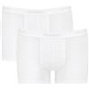 sloggi men , 24/7 Short 2P, Boxer, Uomo, Bianco (White), 8