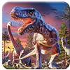 3D LiveLife Sottobicchiere di Sughero - Attacco del T-Rex di Deluxebase. Sottobicchiere Lenticolare in 3D con Dinosauro. Tappetino antiscivolo con opera d'arte originale dell'artista David Penfound