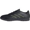 adidas Copa Pure III Club Turf Football Boots, Scarpe da Calcio Unisex-Adulto, Core Black/DGH Solid Grey/Lucid Lemon, 42 2/3 EU