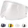 JQF Gear Visiera Casco Moto per LS2 FF906 Advant Flip Up Casco,Sostituzione della Visiera della Lente del Casco del Parabrezza del Motociclo,Accessori per Caschi da Moto (Trasparente)
