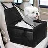 QIUPFGUT Cani Coprisedile, Seggiolino Auto per Cani Animali Domestici, Seggiolino per auto extra stabile per cani, Seggiolino per cani di per cani di piccola e media taglia, Trasportino Auto Borsa per Cani