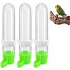 Cerioll 3Pcs Bird Feeder Drinker per Gabbia, Automatica Abbeveratoio per Uccelli Beverino, Abbeveratoi per Uccelli da Appendere, Dispenser D'acqua per Gabbie per Uccelli, per Pappagalli, Pappagallini