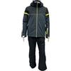 Brugi Tuta Completo Sci uomo AH1D MMQFF 3.000mm Waterproof Regular Fit GIACCA PANTALONE (GRIGIO, M)