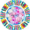 FiveMileBro 444 pezzi di bombe ad acqua rapida di riempimento, set di bombardamenti per acqua in mongolfiera per la festa in spiaggia per la festa di compleanno