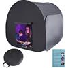 ODOXIA Tenda Sensoriale | Spazio Sicuro Per Gioco E Relax Bambini | Tenda Di Stimolazione Sensoriale Per Autismo, Spd, Ansia E Concentrazione | Sensory Tent | Matrimoniale