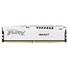 Kingston FURY Beast Bianco DDR5 32GB (2x16GB) 6000MT/s CL30 DIMM Memoria Gaming per Computer Fissi Kit da 2 AMD EXPO e Intel XMP - KF560C30BWEK2-32
