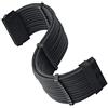 SilverStone SST-PP07E-MBB - Prolunga per alimentatore di rete da 30 cm, per scheda madre da 24 pin a 24 pin, colore: Nero
