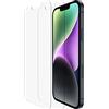 Belkin TemperedGlass Confezione da 2 Proteggi schermo per iPhone 14/13/13 Pro, applicazione facile senza bolle con strumento di allineamento, testato a una durezza di 9H, pellicola antigraffio