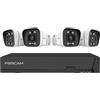 Foscam FNA108E-B4-2T kit de vidéo-surveillance Avec fil 8 canaux