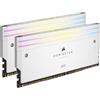CORSAIR DOMINATOR TITANIUM DDR5 RGB Kit di Potenziamento Della Luce - 2x Moduli - 0 GB RAM - CORSAIR Compatibile con iCUE - Bianco